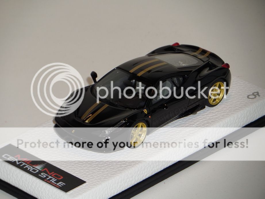 ミニカー D&G 1/43 SVR 458 Italia Black D&G 1/43 SVR 458 Italia Black